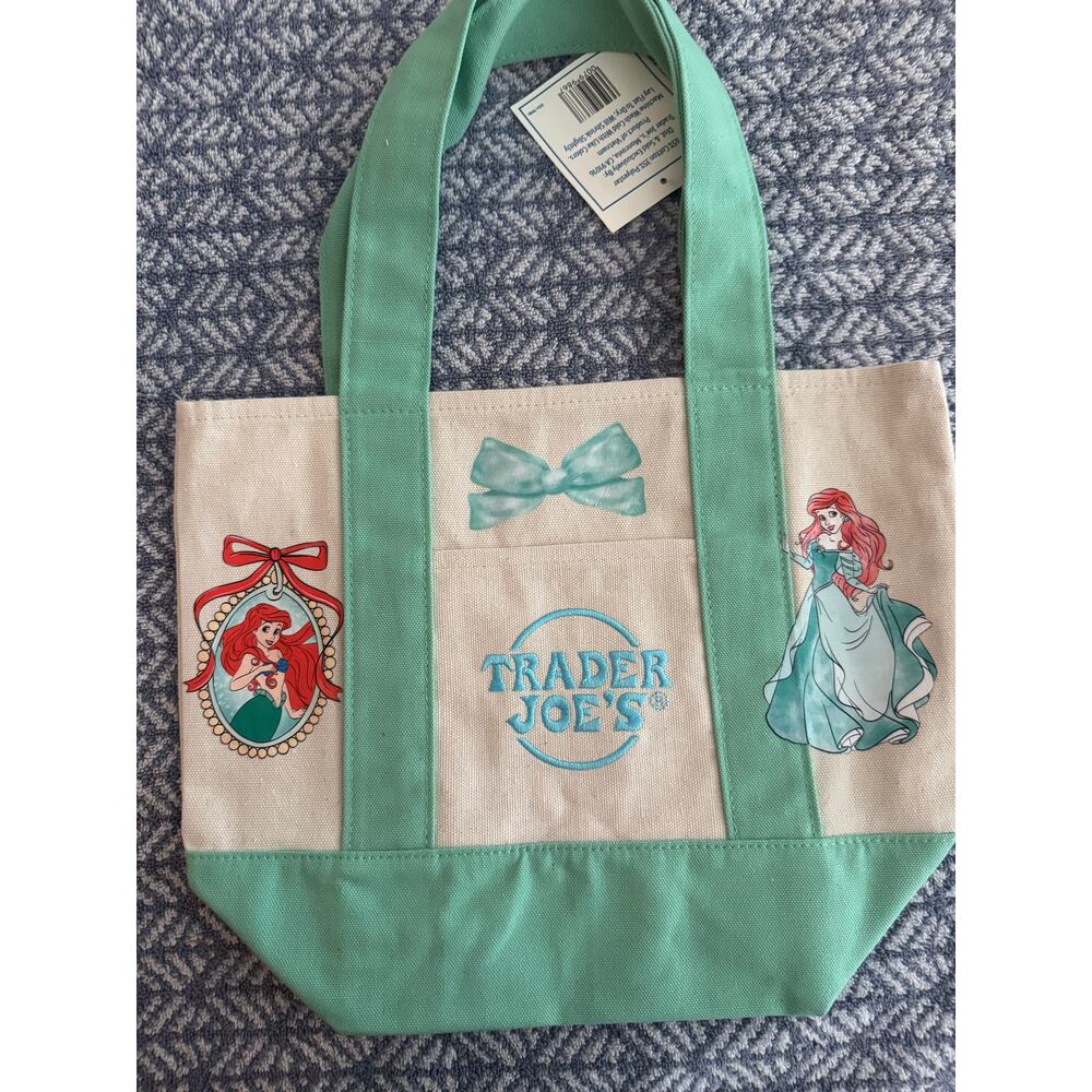 Disney Ariel Portrait Custom Made Trader Joes Mini Tote One of a Kind